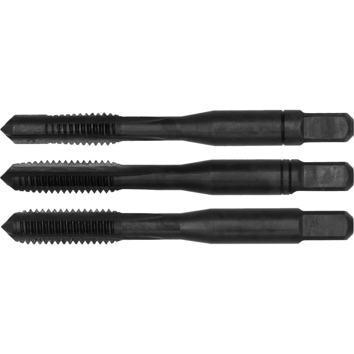 21.150 HSS-E Handtappen DIN 352 set à 3 stuks, stoomontlaten, Nr. 1 met geleiding