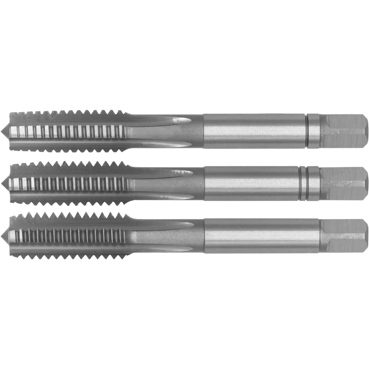 21.320 HSS Handtappen DIN 352 UNC, set à 3 stuks