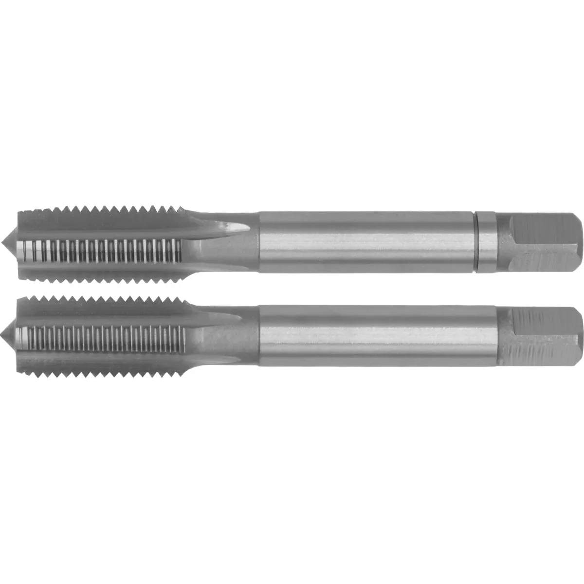 [21.370.0218] 21.370 HSS Handspindeln DIN 2181 UNF, Set aus 2 Stück (UNF Nr. 2, 2,8 mm, 2,1 mm, 64 Gangen per inch)