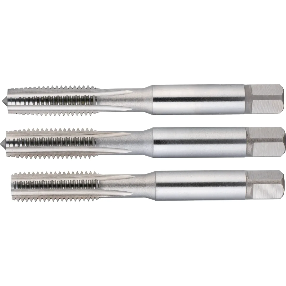 21.430 HSS Hand taps ISO 529 BSF, set of 3 pieces