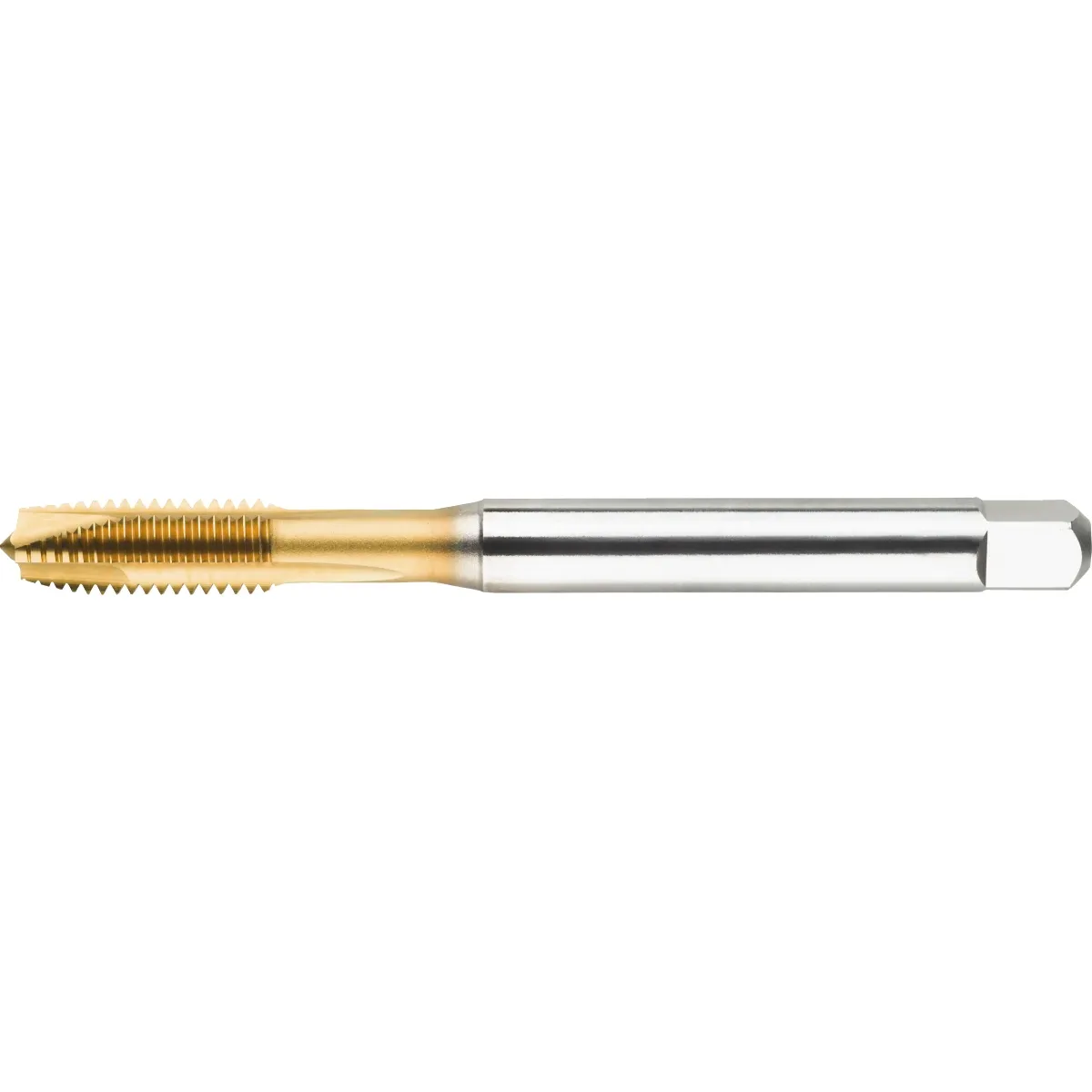 22.230E UNI HSS-E Machinetap DIN 371 Metrisch, TiN, in etui