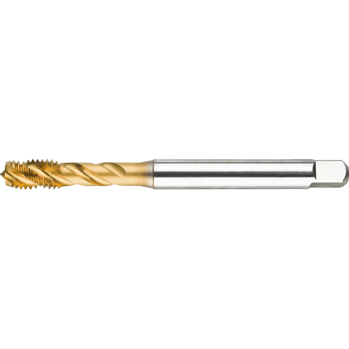 [23.320.0200] 23.320 UNI HSS-E Maschinenspirale DIN 371, TiN (M2, 0,4 mm, 2,8 mm, 2,1 mm)