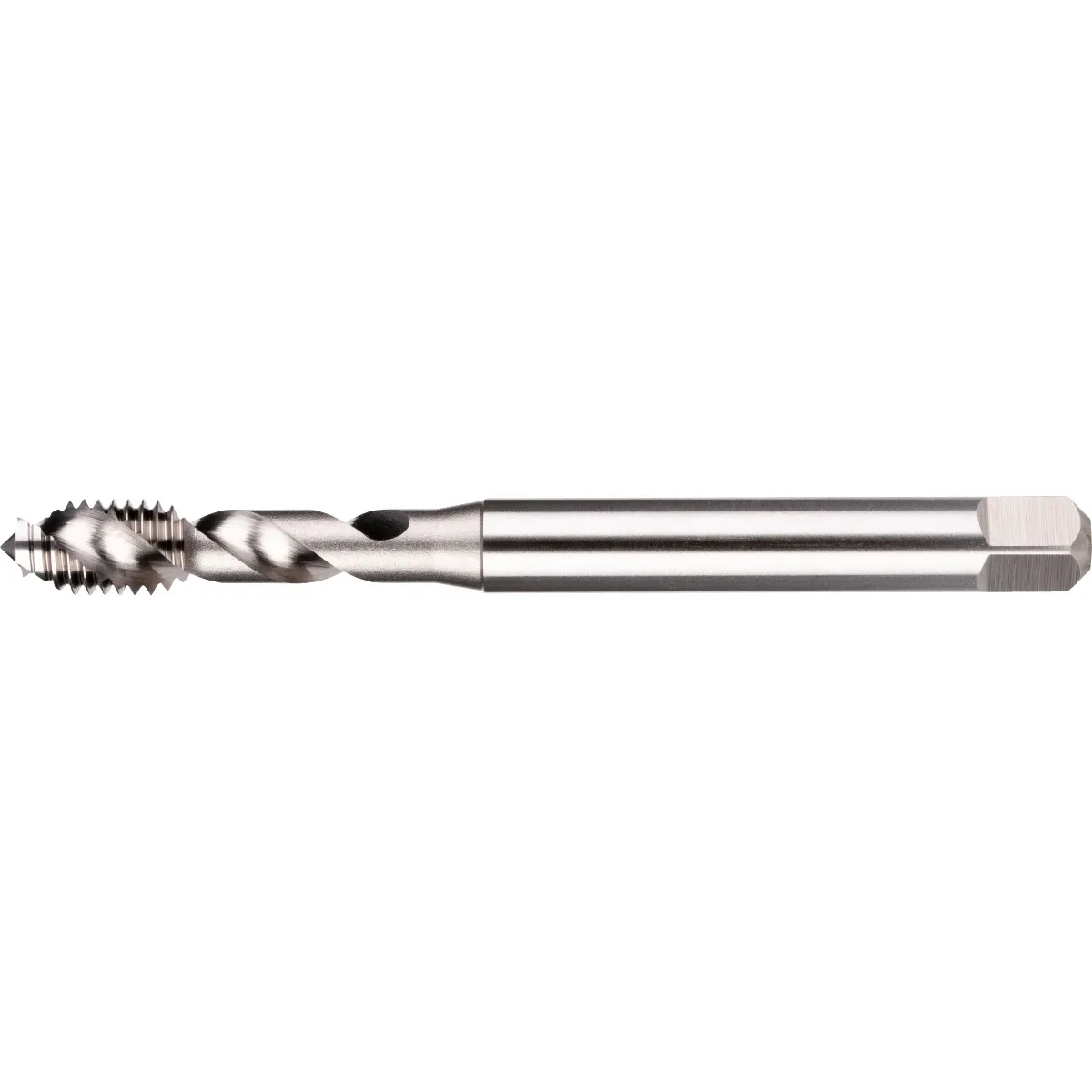 [23.480.0300] 23.480 HSS-E Machinetap DIN 371 Metrisch, Aluminium (M3, 0,5 mm, 3,5 mm, 2,7 mm)