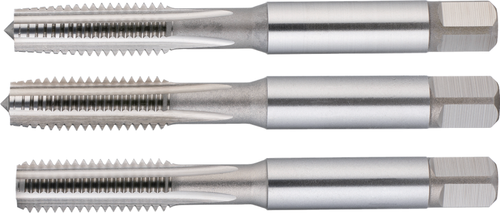 29.910 HSS Handtappen ISO 529 Metrisch, links, set à 3 stuks