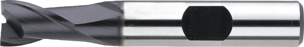 32.224 HSS-E 8% Bohrer, 2-Schneid DIN 327-B kurz, Typ N, TiAlN