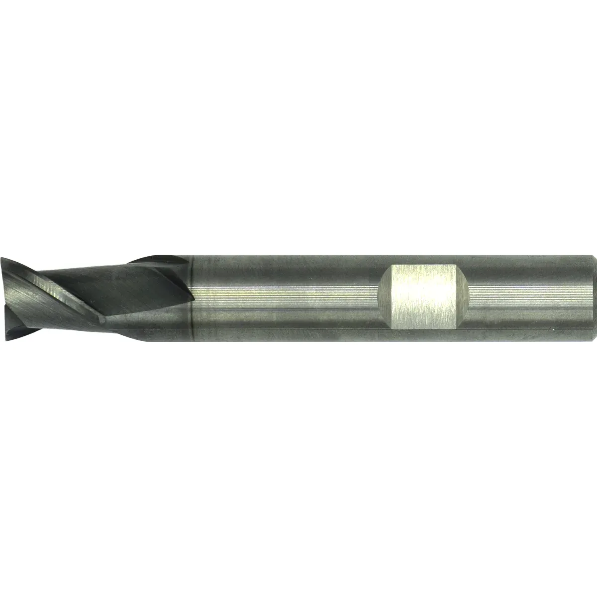 [32.242.0200] 32.242 ECO PRO volhardmetaal Schachtfrees, 2-snijder DIN 6527-B kort, AlTiN-X (2 mm, 6 mm)
