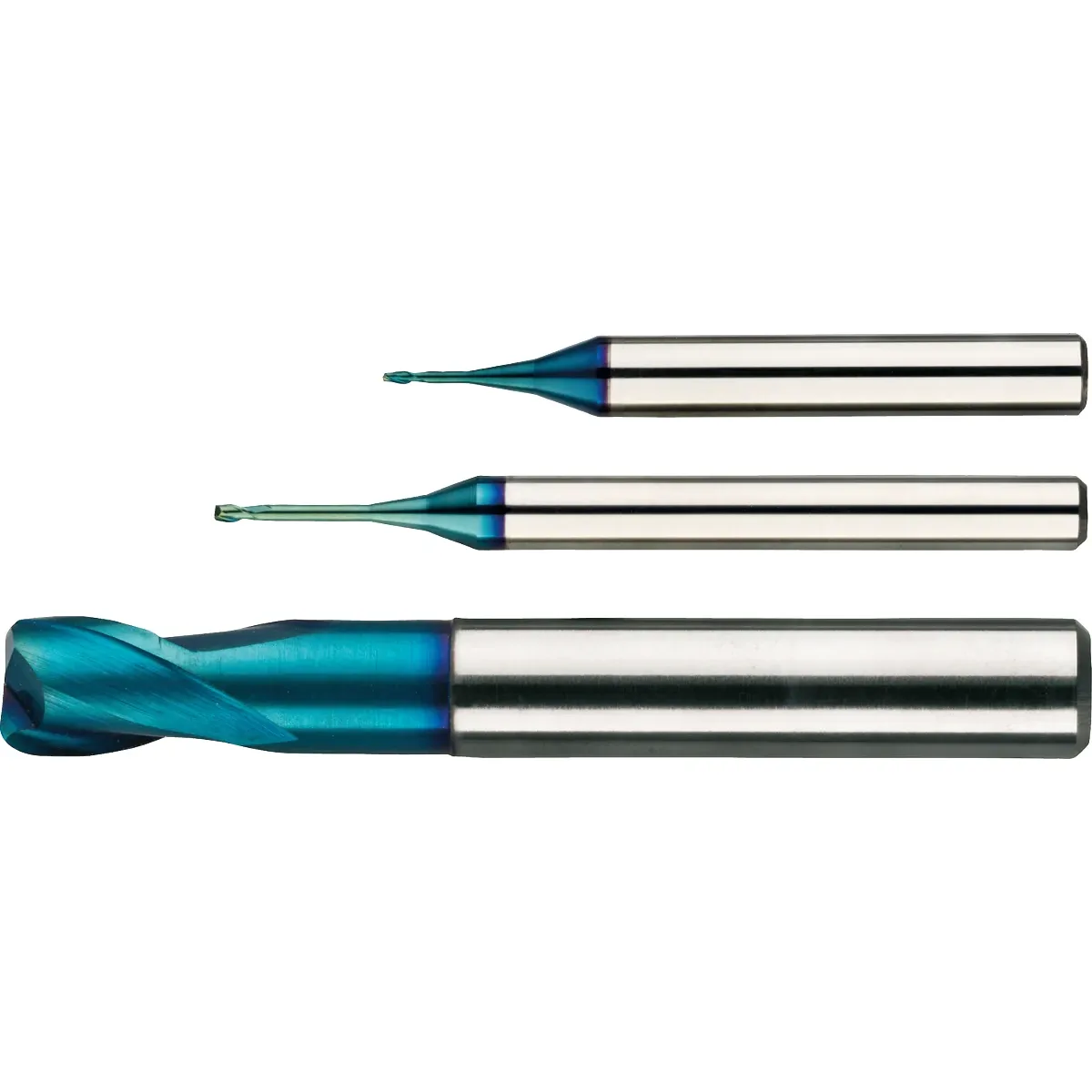 32.290 Hardmetal HSC Torus Drill Bit, 2-flute TiAlSiN, HRC 45-70