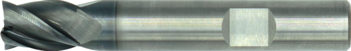 [34.242.0200] 34.242 ECO PRO volhardmetaal Schachtfrees, 4-snijder DIN 6527-B kort, AlTiN-X (2 mm, 6 mm)