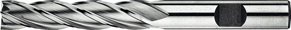 [34.355.0200] 34.355 HSS-E 8% shank end mill, multi-flute DIN 844-B long, type N (2 mm, 6 mm)