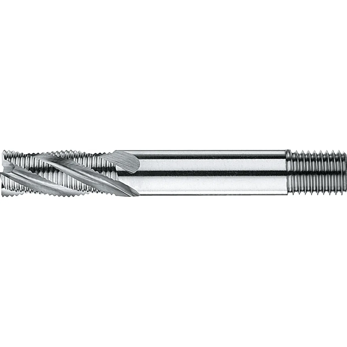 [35.200.0600] 35.200 HSS-E 8% Ruwfrees DIN 844-D kort, type HR (6 mm, 6 mm)