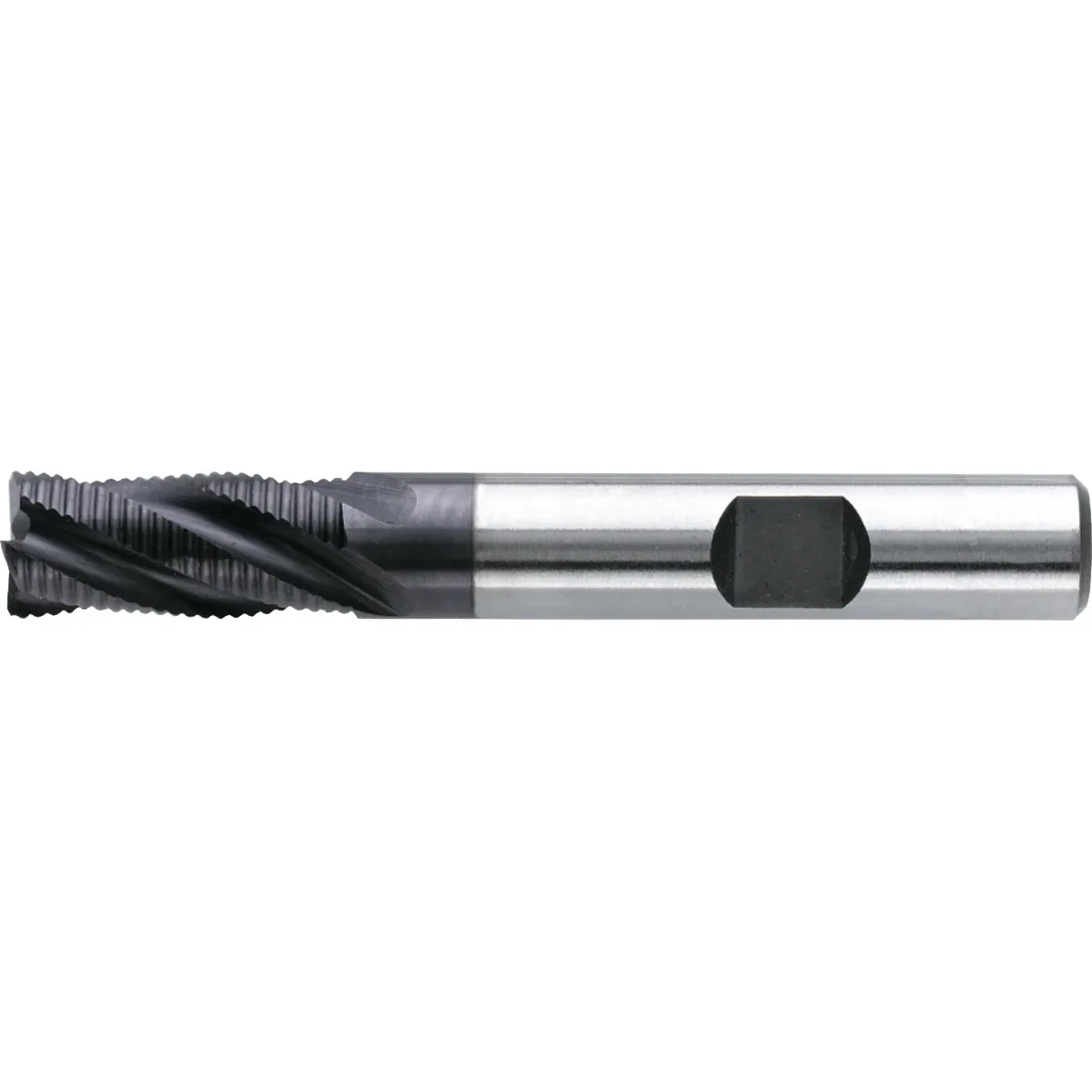 [35.224.0600] 35.224 HSS-E 8% Ruwfrees DIN 844-B kort, type HR, TiAlN (6 mm, 6 mm)