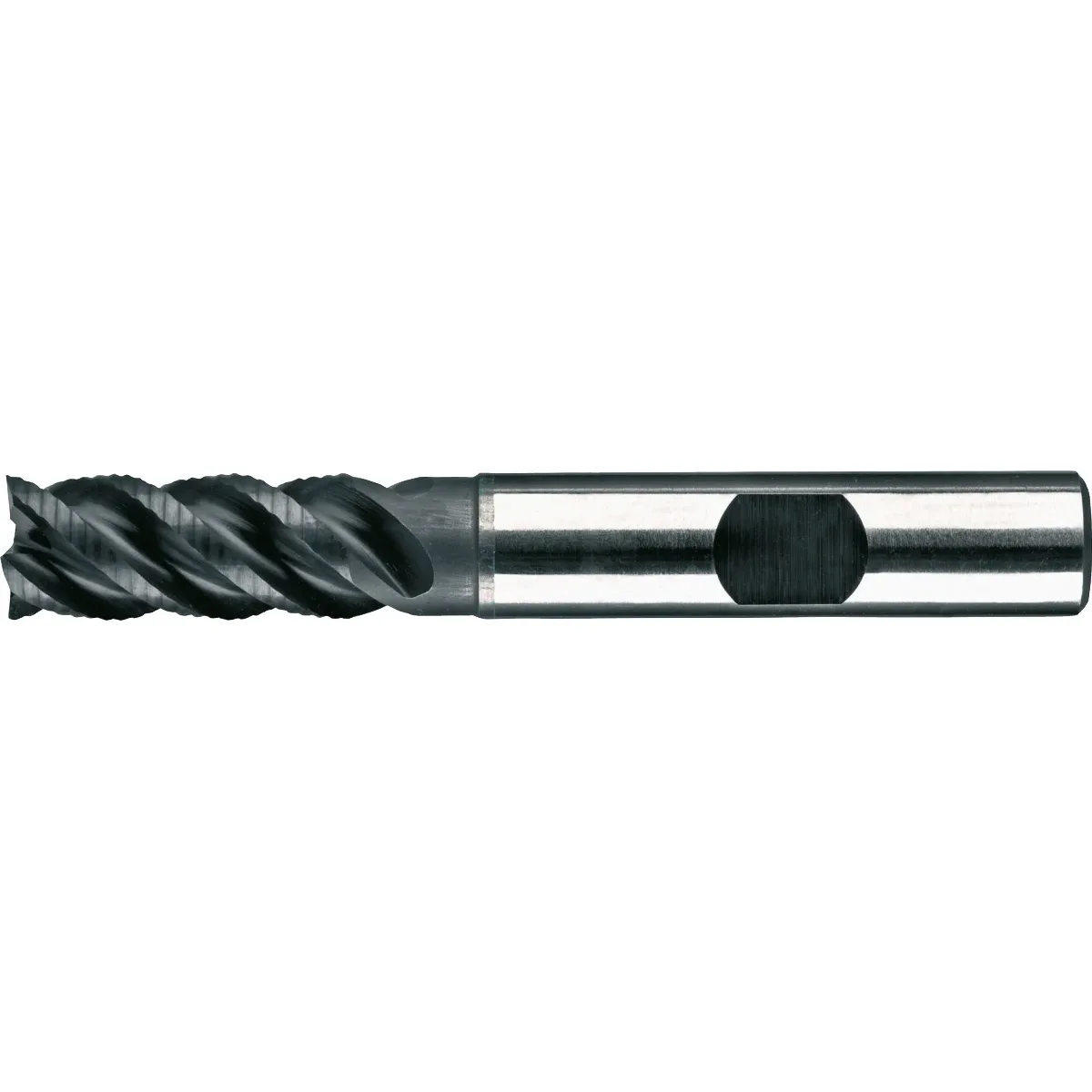 [35.228.0400] 35.228 HSS-E PM Ruwfrees DIN 844-B kort, type HR, TiAlN (4 mm, 6 mm)
