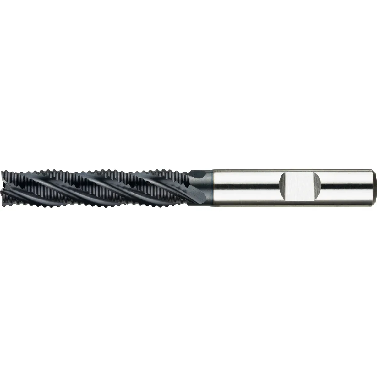 [35.726.0600] 35.726 HSS-E PM Ruwfrees DIN 844-B lang, type NR, AlTiN-X (6 mm, 6 mm)