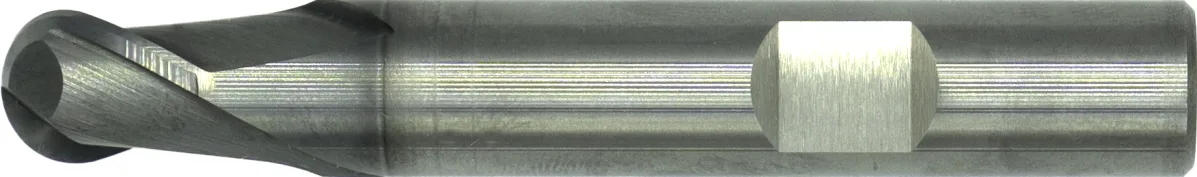 [36.242.0300] 36.242 ECO PRO Hartmetall-Radiusfräser, 2-Mehlfräser DIN 6527-B kurz, AlTiN-X (3 mm, 1,5 mm, 6 mm)