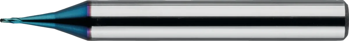 [36.275.0030] 36.275 Hartmetall-Präzisions-HSC-Radiusfräser, 2-Mehlfräser TiAlSiN, HRC 45-70 (0,3 mm, 0,15 mm, 4 mm)