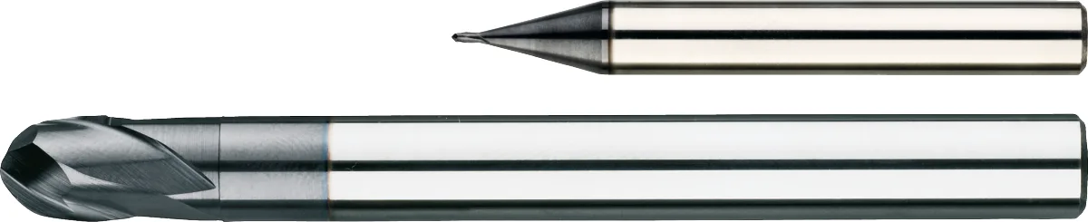 [36.290.0150] 36.290 Hartmetall-Präzisions-Radiusfräser, 2-Mehlfräser AlTiN-X, HRC 30-65 (1,5 mm, 0,75 mm, 4 mm)