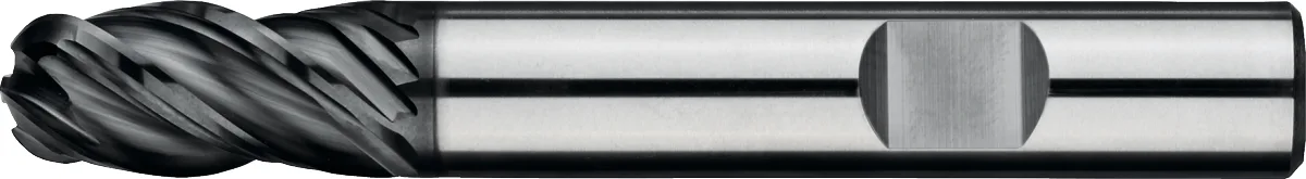 [36.345.0300] Hartmetall Radiusfresa, 4-Schneid, lang, AlTiN-X, rostfester Stahl (3 mm, 1,5 mm, 6 mm)