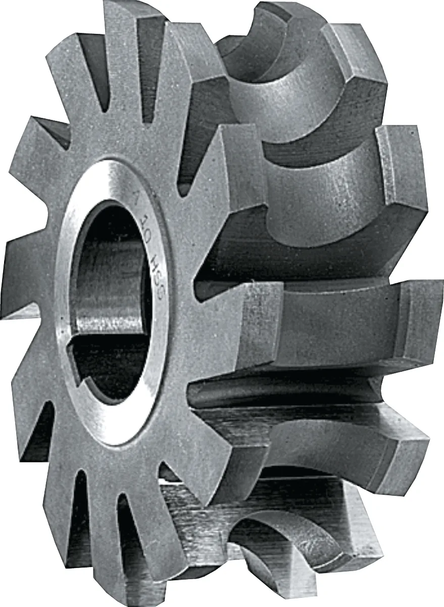 [38.350.0100] 38.350 HSS-E Concaaffrees DIN 855-A (50 mm, 1 mm, r 1 mm · b1 6 mm · f1 0,2 mm · z 14)