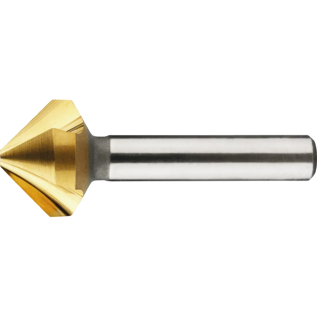 [42.536.0630] 42.536 ECO PRO HSS Verzinkboor DIN 335-C 90°, TiN, 3 snijkanten (6,3 mm, 5 mm, M3)