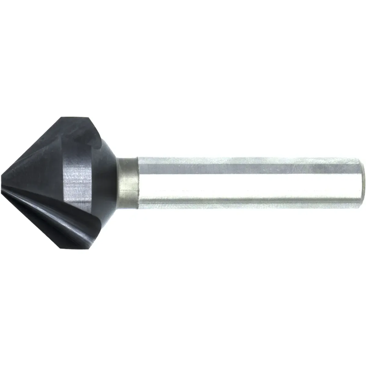 [42.558.0630] 42.558 HP2 UNI HSS-E Variable Zinkbeschichtetes Bohrer DIN 335-C 90°, 3 Schneidkanten, AlTiN-X, mit dreieckigem Schaft (6,3 mm, 5 mm)