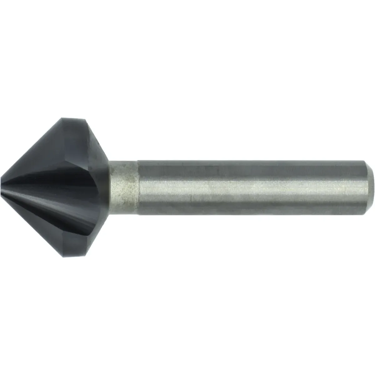 [42.564.0630] 42.564 Hard metal variable zinc-coated drill DIN 335-C 90°, 3 cutting edges, AlCrN-X (6,3 mm, 6 mm, M3)