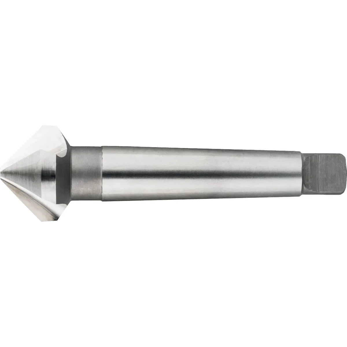 [42.570.1650] 42.570 HSS-E Zinkbeschichtetes Bohrer DIN 335-D 90°, 3 Schneidkanten, MK (16,5 mm, MK 1, M8)