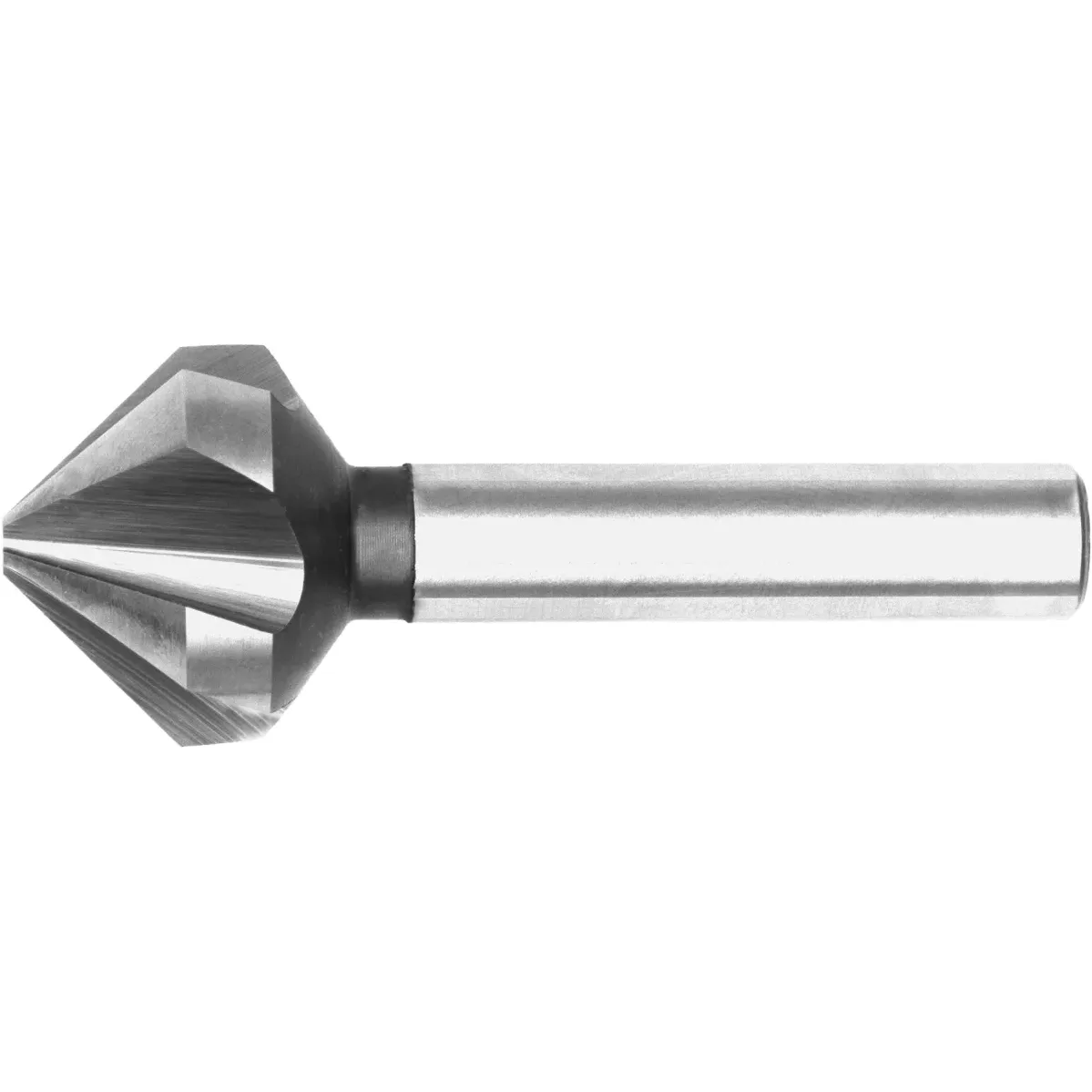 [42.582.0630] 42.582 HRC50 HSS-E 8% Variable zinc-coated drill DIN 335-C 90°, multi-edge (6,3 mm, 5 mm, M3)