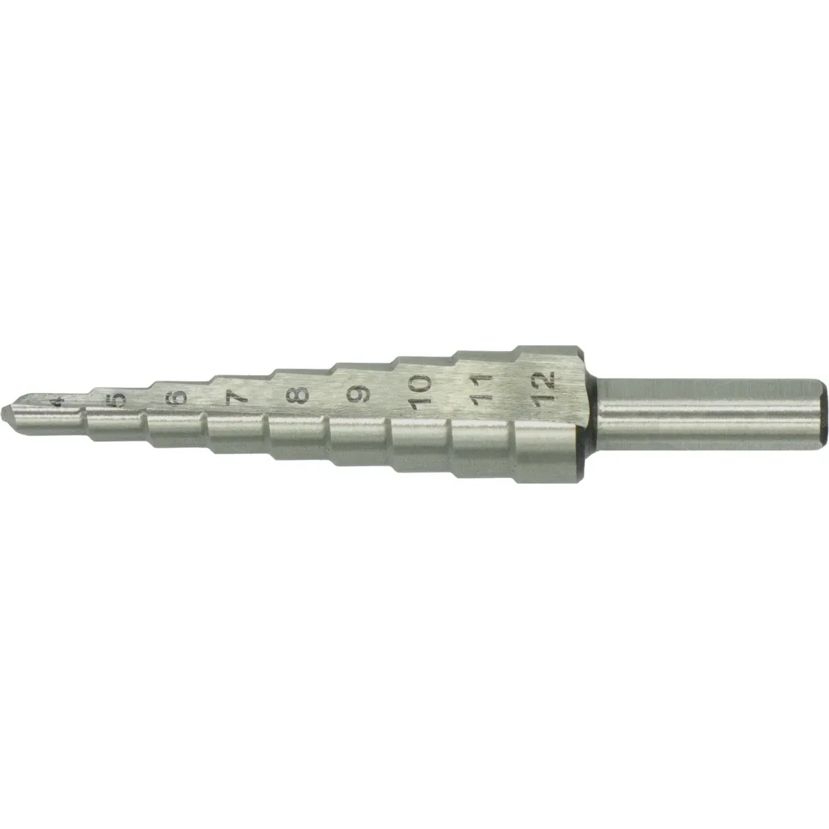 [44.090.0090] 44.090 ECO PRO HSS Stufen-Einstechbohrer, polierte Rohfertigung (4-5-6-7-8-9-10-11-12, 6 mm)