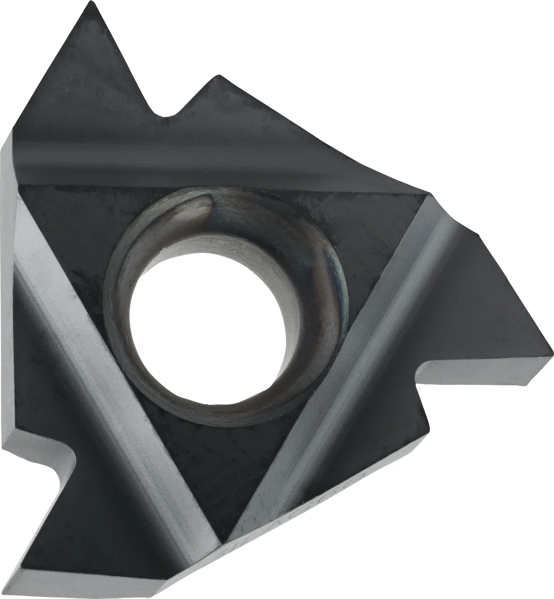 [74.150.0220] 74.150 Hardmetaal Draadsnijwisselplaat ER 60°, deelprofiel, uitwendig (1,7 mm, P 0,5-3 mm · TPI 48-8 Gangen per inch, 0,5-3 mm)