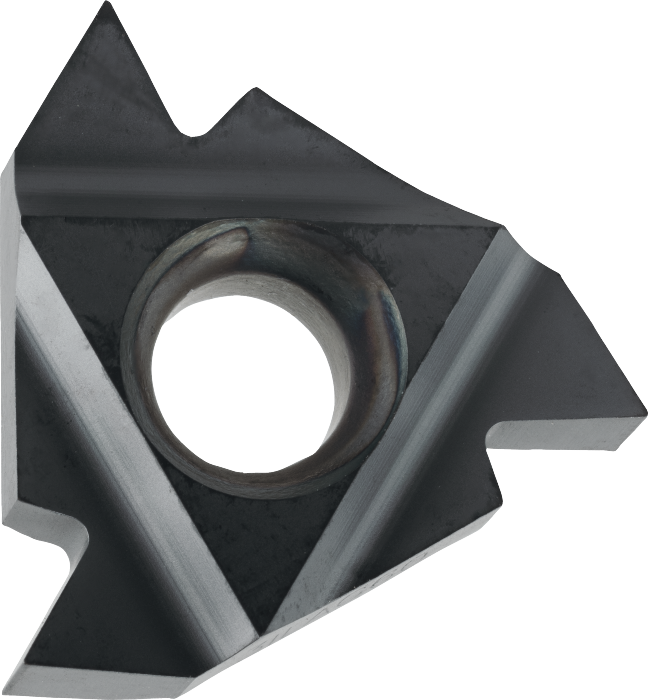[74.150.0220] 74.150 Hartmetall-Gewindeeinsatz ER 60°, Teilprofil, außen (1,7 mm, P 0,5-3 mm · TPI 48-8 Gangen per inch, 0,5-3 mm)