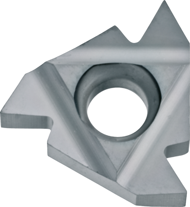 [74.155.0050] 74.155 Hartmetall-Gewindeeinsatz IR 60°, Teilprofil, innen (0,9 mm, HM P30 · P 0,5-1,5 mm · TPI 48-16 Gangen per inch, 0,5-1,5 mm)