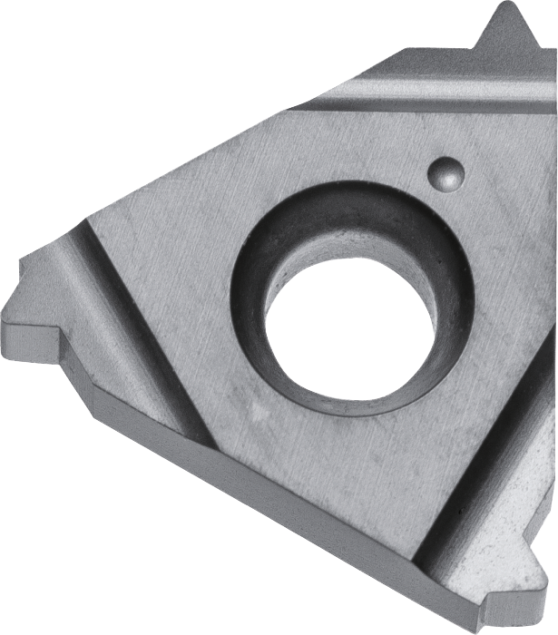 [74.175.0175] 74.175 Hartmetall-Gewindeeinsatz Metrisch 60°, Vollprofil, innen (0,4 mm, l1 11 mm · lxb 11 · HM UI20 · x ap 4-6 mm · ap 0,08-0,12 mm · P 0,5 mm, 0,5 mm)