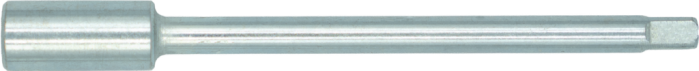 [81.950.0210] 81.950 DIN 377 Tapverlengstuk (5 mm, M M1-M2,6 · BSW 1/16-3/32 · sw 2,1 mm · d2 2,5 mm · l1 60 mm, 2,5 mm, 2,1 mm)