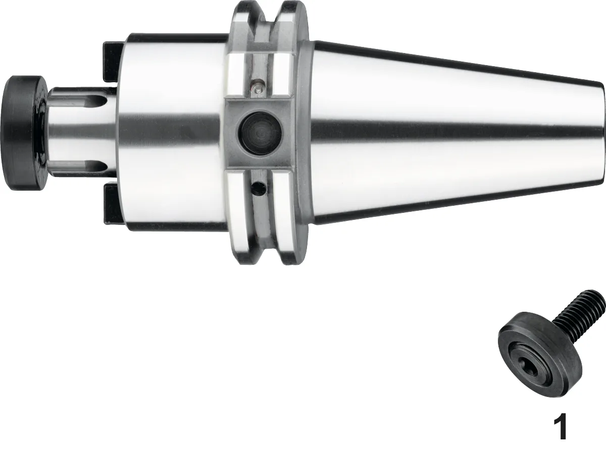 [82.264.4161] 82.264 DIN 6357 Opsteekfreeshouder voor frezen met dwarsspiebaan, ISO 7388-1 (DIN 69871 (16 mm, l2 45 mm · d2 SK40 · M M16, SK40, M16)